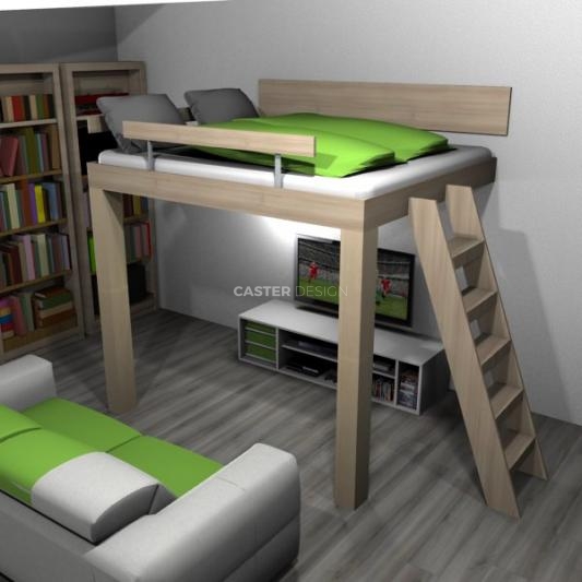 Bunk bed double